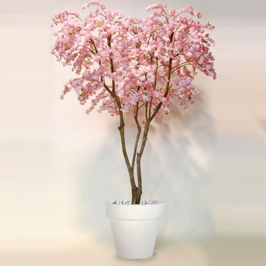 Planta semi-artificiala Ila, Cherry Blossom Tree Pink - 320 cm